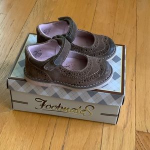 Footmates Lydia Brown Suede Shoes